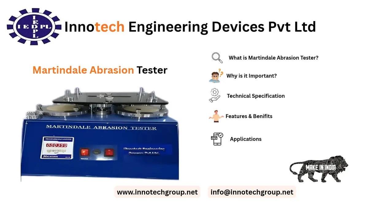 Martindale Abrasion Tester Price & Manufacturer India
